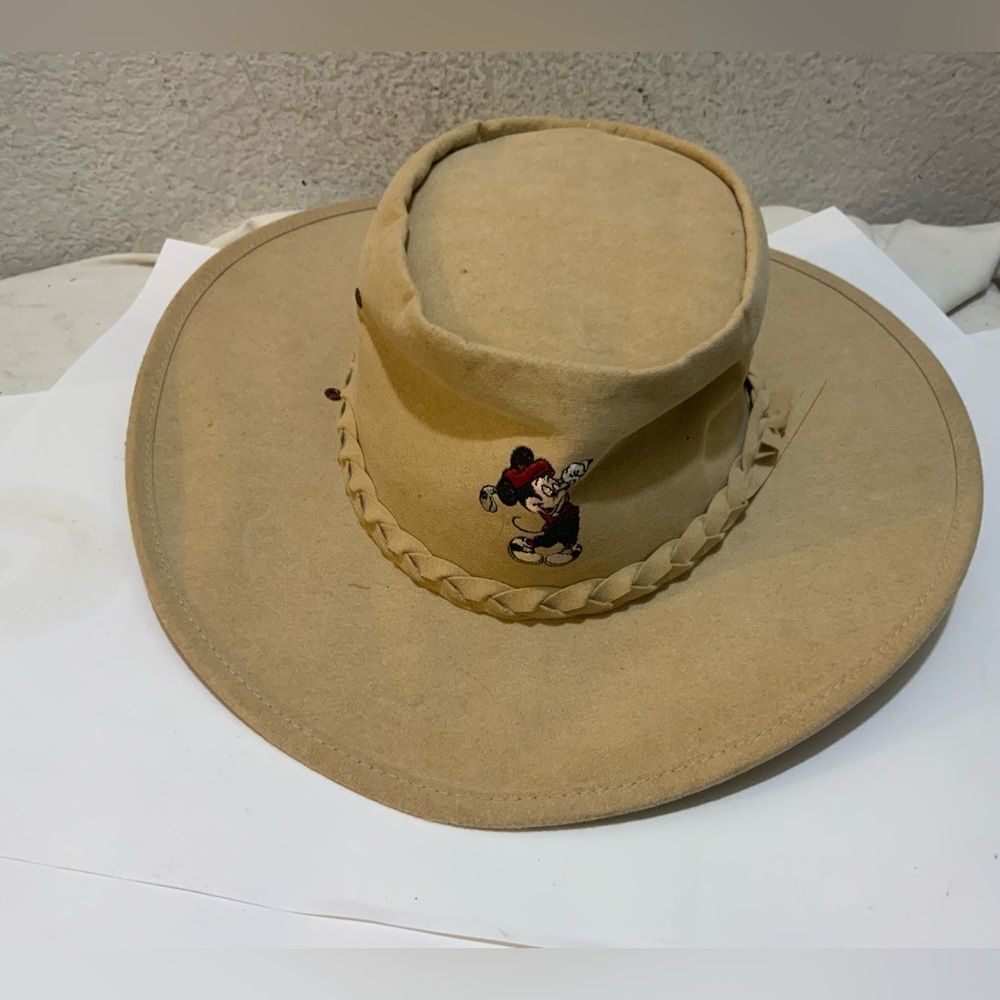 IBF DISNEY Hat Aussie Shade beige cowboy sports hat summer winter size X Large